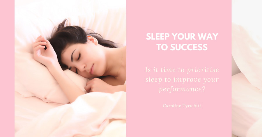 Sleep your way to success Banner